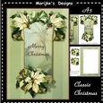 A5 Classic Christmas Poinsettias Mini Kit