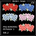 CU Petunia Borders Nr.2