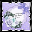 Scallop Topper Birthday Wishes Mini Kit