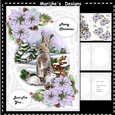 Christmas Rabbit A5 Mini Kit