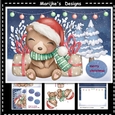 Cute Christmas Bear Mini Kit