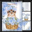 A5 Roses & Kitten Mini Kit