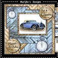 Male Card Classic Car Mini Kit