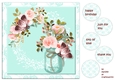 Topper Flowers & Butterflies