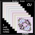 CU Lace Pastel Papers 