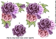 Step by Step Mixed Roses Corner Vignette 2