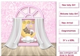 Twinkle Twinkle Baby Girl topper