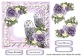 Birthday Owls & Roses Quick Card