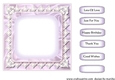 Beautiful Card Topper Or Insert