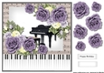 Music & Roses  Quick card