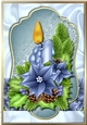 A4 Christmas Candle