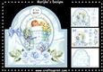 Shaped Card Vintage Baby Boy