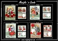 Bumperkit A5 Vintage Christmas cards