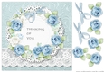 Topper Vintage Roses Thinking of You