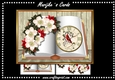 Vintage Christmas book Mini Kit