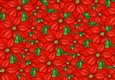 A4 Christmas Poinsettias 2