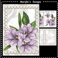A5 Pearl Frame Gorgeous Magnolias