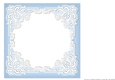 Vintage New baby Boy Card Topper INSERT