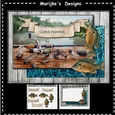 Gone Fishing Male Card Mini Kit