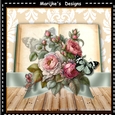 Vintage Book& Roses Mini Kit