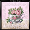 Victorian Teacup & Roses Mini Kit