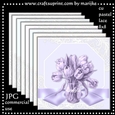 CU Pastel Lace Octagon papers 