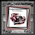 Bordeaux Rolls Royce Male Card Mini Kit