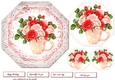 Octagon Fresh Roses