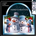 Shaped card Snowmen Mini Kit