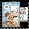 A5 Baby BoyBirthday Mini Kit