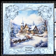 Christmas Church In The Snow Mini Kit