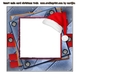 Male card Christmas Train INSERT