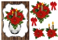 ScallopTopper Poinsettias Bouquet 2