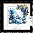 Cute Sleeping Snowman Mini Kit