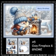 A5 Cozy Fire Place and Gnome