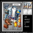 A5  Male card