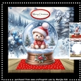 Snow Globe Teddy Mini Kit