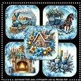 Christmas Vintage Toppers