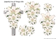 Step By Step Sympathy Cross & Vintage Lilies