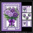 Purple Bouquet A5 Mini Kit