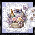 Basket Birthday Bubbles Mini Kit