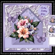 Gorgeous Floral Enveloppe Mini Kit