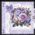 Lavender English Roses Mini Kit