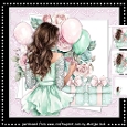 Beautiful Girl´s Birthday Mini kit