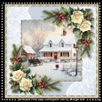 Snowy Christmas House Mini Kit