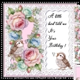A little bird told me.... Mini Kit