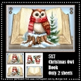Christmas Owl Book 5x7 Mini Kit