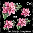 CU Pink Poinsettia´s Corner Vignette