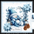 Sleeping Snowman Mini Kit