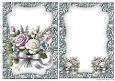 A5 Topper & Insert Elegant Roses